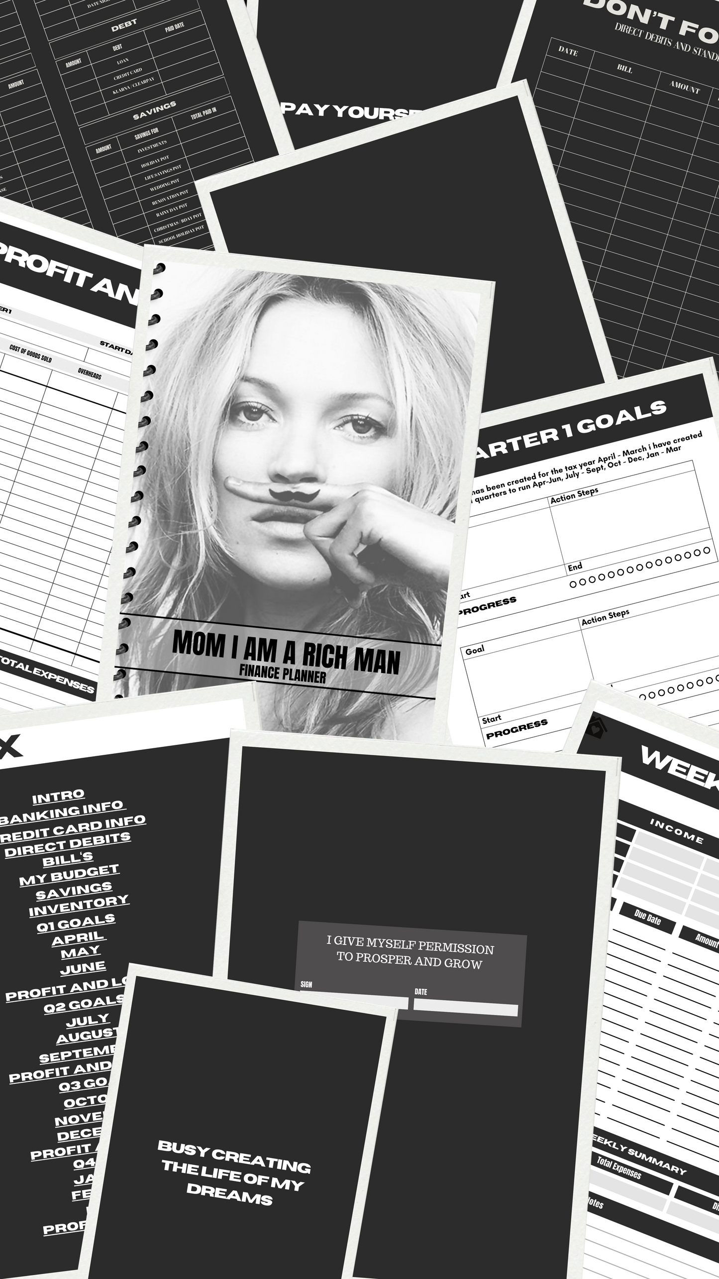MOM… I am a rich man digital finance planner